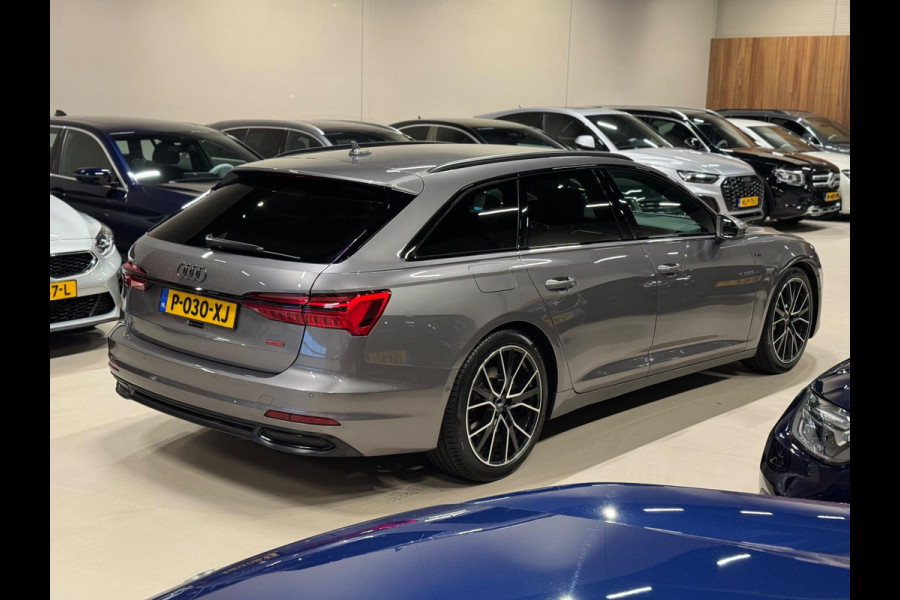 Audi A6 Avant 45 TFSI Quattro 3X S-Line, Black Optik, ACC, Leder, 360 Cam, Ambiënte Light, Apple Carplay, Android, Voll Onderhoud