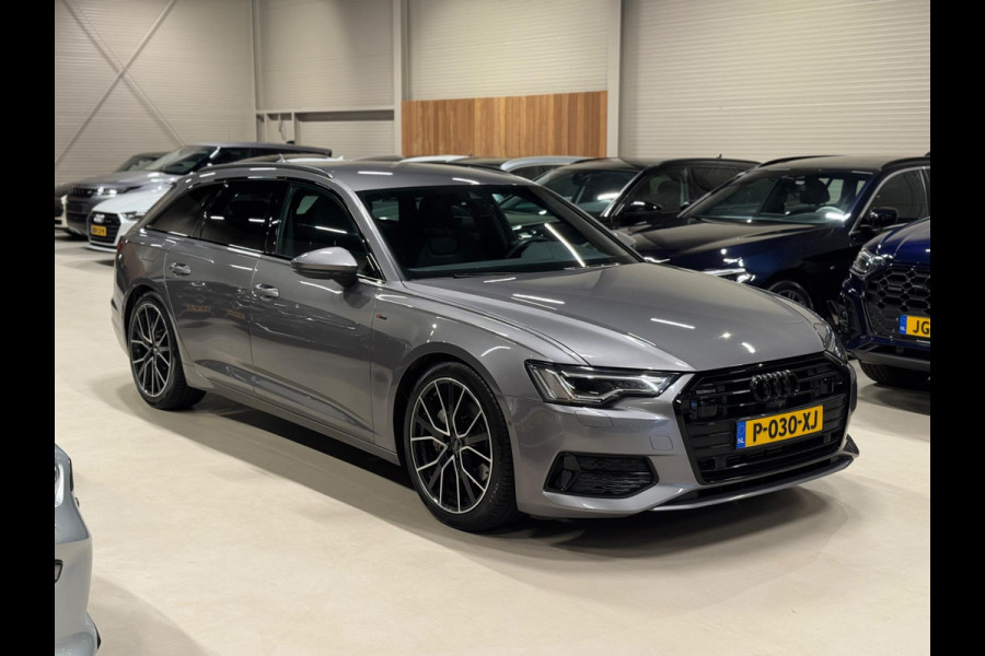 Audi A6 Avant 45 TFSI Quattro 3X S-Line, Black Optik, ACC, Leder, 360 Cam, Ambiënte Light, Apple Carplay, Android, Voll Onderhoud