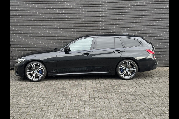 BMW 3 Serie Touring 330i xDrive High Executive M Sport Pakket Automaat / Live Cockpit Professional / Panoramadak / Trekhaak / Leder / Apple CarPlay / Harman Kardon / 19 Inch / Shadow Line / Laserlicht / Head-Up Display / M Sportremsysteem / Adaptief M-onderstel