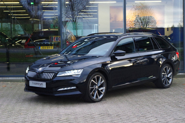 Škoda Superb Combi 1.4 TSI iV 218 PK Sportline BNS PHEV, 4 x Stoelverwarming, 360 Camera, DCC,