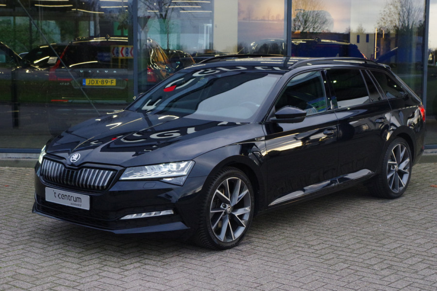 Škoda Superb Combi 1.4 TSI iV 218 PK Sportline BNS PHEV, 4 x Stoelverwarming, 360 Camera, DCC,