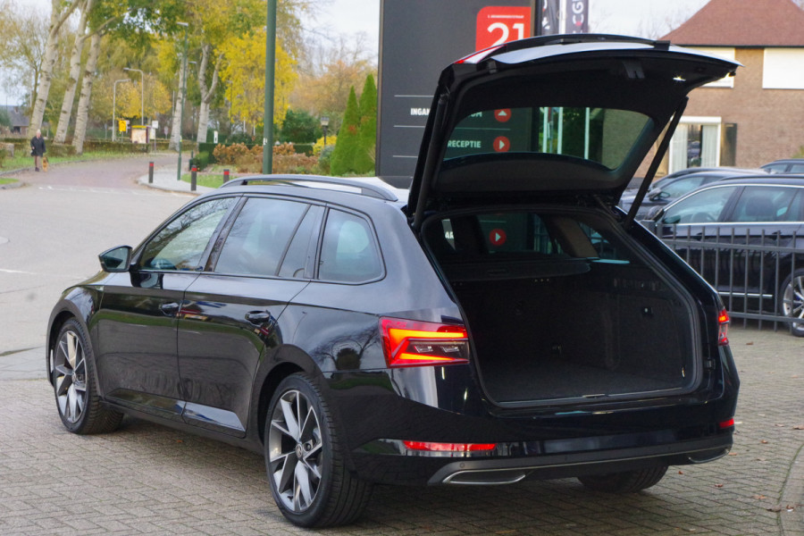 Škoda Superb Combi 1.4 TSI iV 218 PK Sportline BNS PHEV, 4 x Stoelverwarming, 360 Camera, DCC,