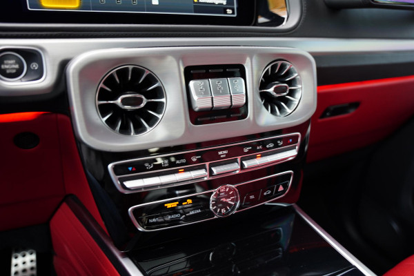 Mercedes-Benz G-Klasse 63 AMG Edition 1 leder Exclusive Rood