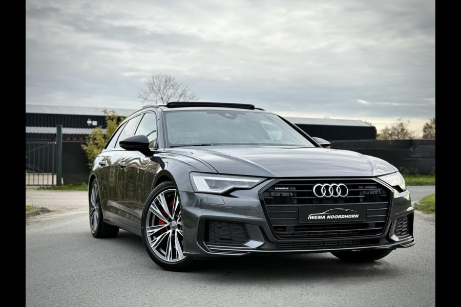 Audi A6 Avant 55 TFSI e quattro Competition Panoramadak|B&O|Matrix|RS-Stoelen|Camera|Stuurverwarming