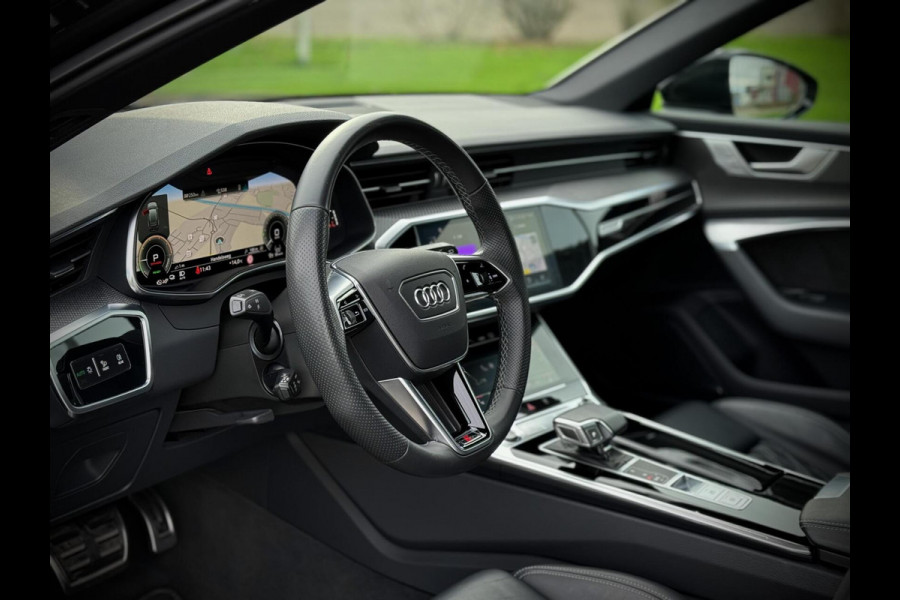 Audi A6 Avant 55 TFSI e quattro Competition Panoramadak|B&O|Matrix|RS-Stoelen|Camera|Stuurverwarming