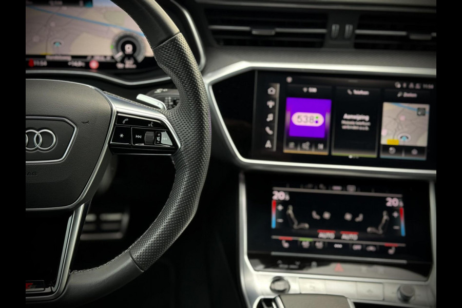 Audi A6 Avant 55 TFSI e quattro Competition Panoramadak|B&O|Matrix|RS-Stoelen|Camera|Stuurverwarming