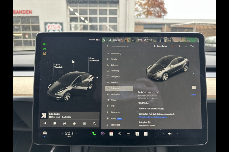 Tesla Model Y Long Range AWD 75 kWh DUAL MOTOR  / AUTOPILOT / TREKHAAK / STOEL & STUURVERW / PANO