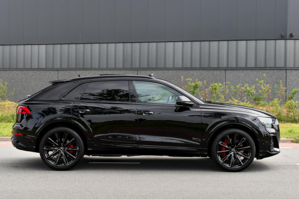 Audi Q8 60 TFSI e quattro Pro Line S Competition. RS Zetels, Massage, Carbon, 4W sturing, Softcl, Pano, Koeling, HUD, B&O, Trekh!