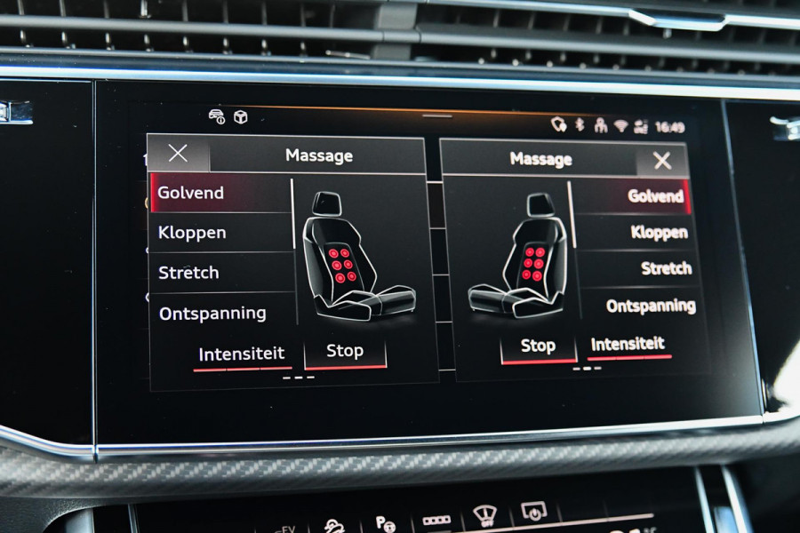 Audi Q8 60 TFSI e quattro Pro Line S Competition. RS Zetels, Massage, Carbon, 4W sturing, Softcl, Pano, Koeling, HUD, B&O, Trekh!