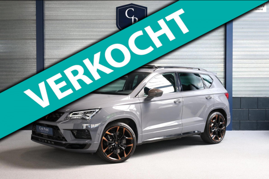 CUPRA Ateca 2.0 TSI 4DRIVE Limited Edition 300+PK BTW/AKRAPOVIC//VIRTUAL/SFEER/BEATS/PANO/LEER/20"/360/ACC/ECC/12 MDN GARANTIE!