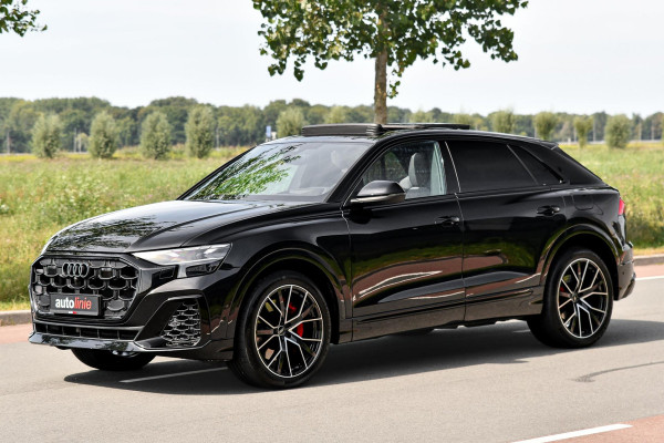 Audi Q8 60 TFSI e quattro Pro Line S Competition. RS Zetels, Softclose, Pano, Koeling, B&O, 360 3D, Trekh, HUD, Keyless, Stuurvw!