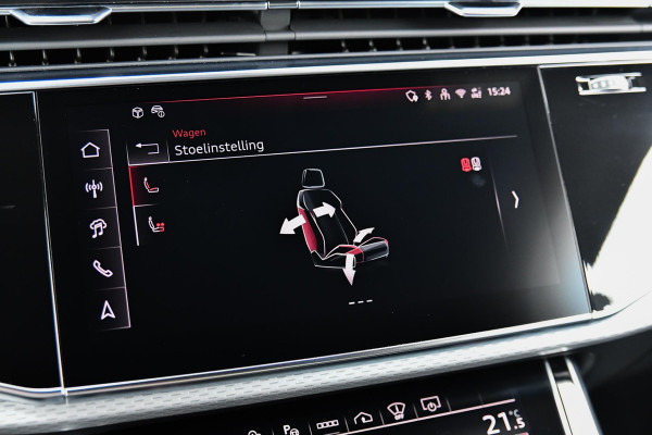 Audi Q8 60 TFSI e quattro Pro Line S Competition. RS Zetels, Softclose, Pano, Koeling, B&O, 360 3D, Trekh, HUD, Keyless, Stuurvw!