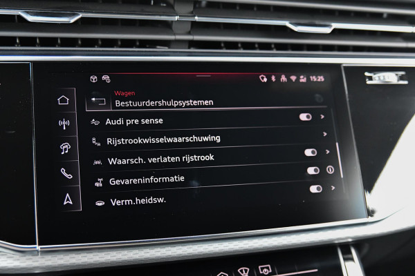 Audi Q8 60 TFSI e quattro Pro Line S Competition. RS Zetels, Softclose, Pano, Koeling, B&O, 360 3D, Trekh, HUD, Keyless, Stuurvw!