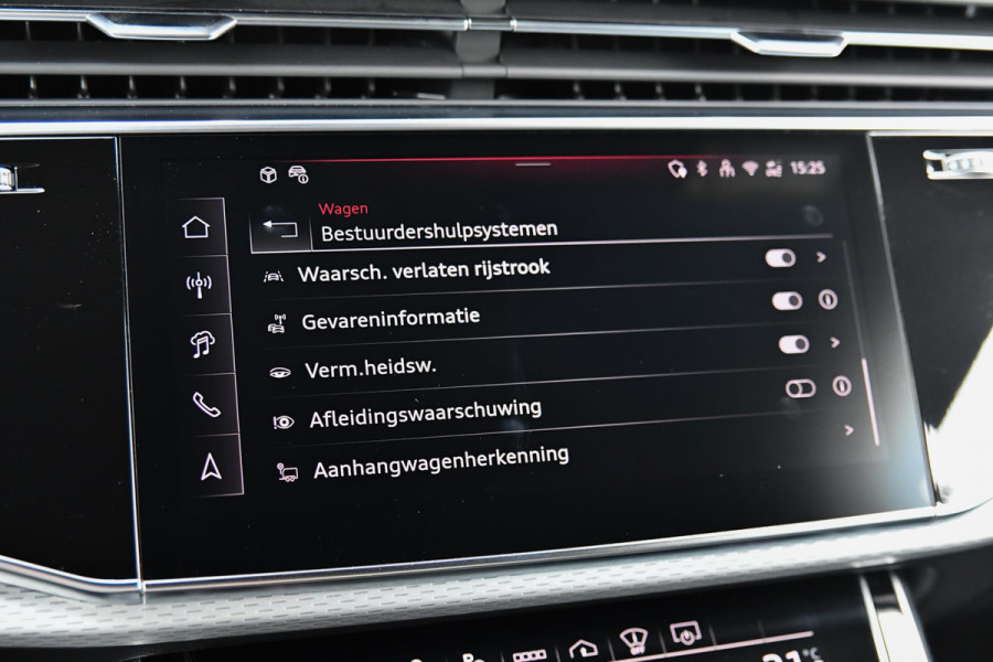 Audi Q8 60 TFSI e quattro Pro Line S Competition. RS Zetels, Softclose, Pano, Koeling, B&O, 360 3D, Trekh, HUD, Keyless, Stuurvw!