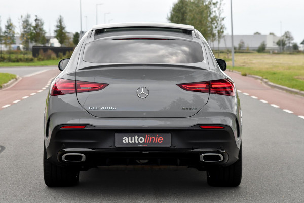 Mercedes-Benz GLE Coupé 400 e 4MATIC AMG. Pano, Distronic, Memory, HUD, 360 3D, Burm, Luchtv, Keyless, Trekhaak, Dodeh!