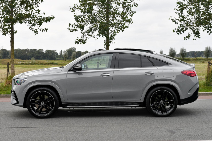 Mercedes-Benz GLE Coupé 400 e 4MATIC AMG. Pano, Distronic, Memory, HUD, 360 3D, Burm, Luchtv, Keyless, Trekhaak, Dodeh!