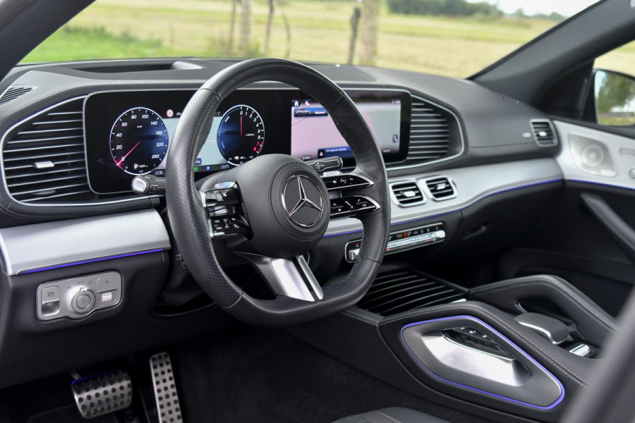 Mercedes-Benz GLE Coupé 400 e 4MATIC AMG. Pano, Distronic, Memory, HUD, 360 3D, Burm, Luchtv, Keyless, Trekhaak, Dodeh!