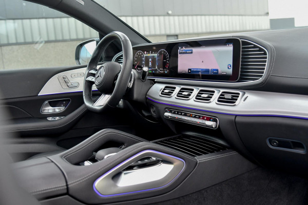 Mercedes-Benz GLE Coupé 400 e 4MATIC AMG. Pano, Distronic, Memory, HUD, 360 3D, Burm, Luchtv, Keyless, Trekhaak, Dodeh!