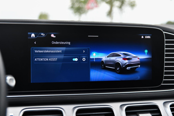 Mercedes-Benz GLE Coupé 400 e 4MATIC AMG. Pano, Distronic, Memory, HUD, 360 3D, Burm, Luchtv, Keyless, Trekhaak, Dodeh!