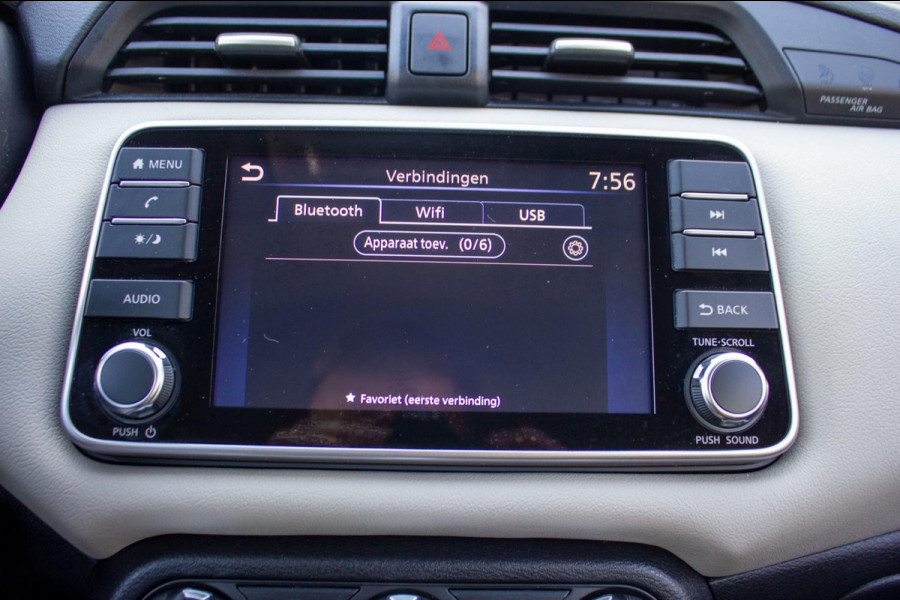 Nissan Micra 1.0 IG-T Acenta | Prijs rijklaar incl 12 mnd garantie | Airco Bluetooth Usb Cruise Multi Stuurwiel