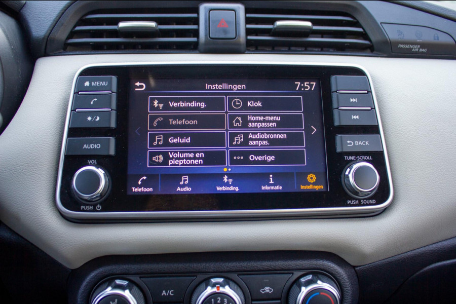 Nissan Micra 1.0 IG-T Acenta | Prijs rijklaar incl 12 mnd garantie | Airco Bluetooth Usb Cruise Multi Stuurwiel