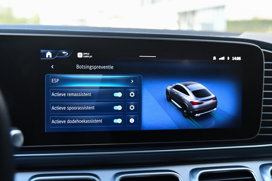 Mercedes-Benz GLE Coupé 400 e 4MATIC AMG. Pano, Koeling, Distronic+, Memory, HUD, 360 3D, Burm, Luchtv, Leder, Keyless!