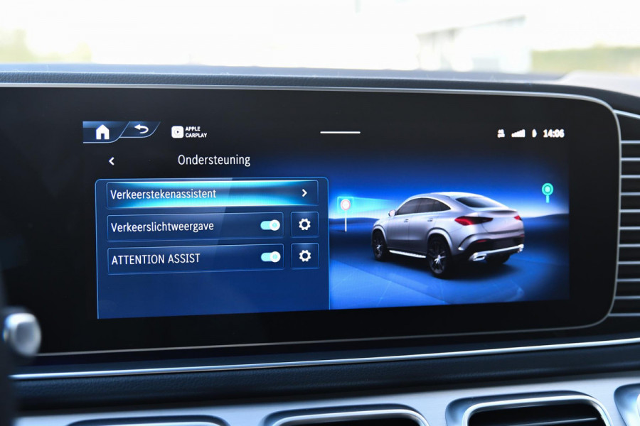 Mercedes-Benz GLE Coupé 400 e 4MATIC AMG. Pano, Koeling, Distronic+, Memory, HUD, 360 3D, Burm, Luchtv, Leder, Keyless!