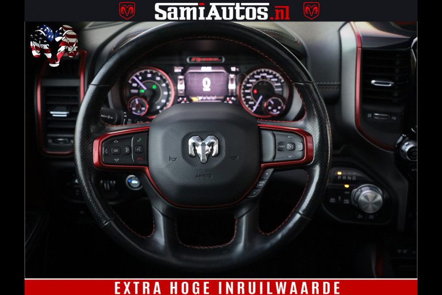Dodge Ram 1500 HULK | 5.7 V8 | REBEL | WIDEBODY | LUCHTVERING | PANODAK | BREEDSET WIELEN | MEGA DIK | CREWCAB | DUBBELE CABINE | DC 5 PERSOONS | TOP CONDITIE | EERSTE EIGENAAR |