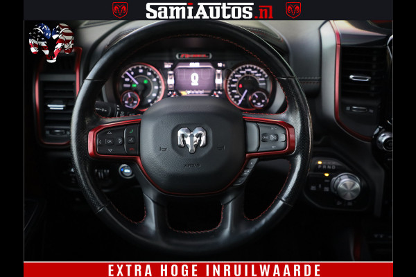 Dodge Ram 1500 HULK | 5.7 V8 | REBEL | WIDEBODY | LUCHTVERING | PANODAK | BREEDSET WIELEN | MEGA DIK | CREWCAB | DUBBELE CABINE | DC 5 PERSOONS | TOP CONDITIE | EERSTE EIGENAAR |