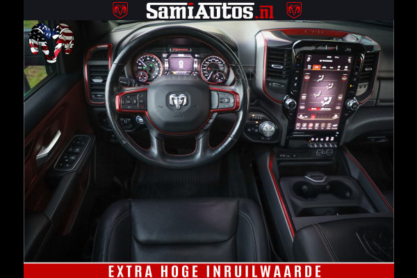 Dodge Ram 1500 HULK | 5.7 V8 | REBEL | WIDEBODY | LUCHTVERING | PANODAK | BREEDSET WIELEN | MEGA DIK | CREWCAB | DUBBELE CABINE | DC 5 PERSOONS | TOP CONDITIE | EERSTE EIGENAAR |