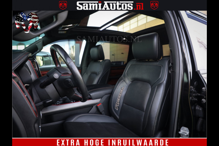 Dodge Ram 1500 HULK | 5.7 V8 | REBEL | WIDEBODY | LUCHTVERING | PANODAK | BREEDSET WIELEN | MEGA DIK | CREWCAB | DUBBELE CABINE | DC 5 PERSOONS | TOP CONDITIE | EERSTE EIGENAAR |