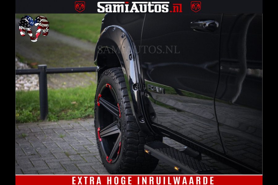 Dodge Ram 1500 HULK | 5.7 V8 | REBEL | WIDEBODY | LUCHTVERING | PANODAK | BREEDSET WIELEN | MEGA DIK | CREWCAB | DUBBELE CABINE | DC 5 PERSOONS | TOP CONDITIE | EERSTE EIGENAAR |