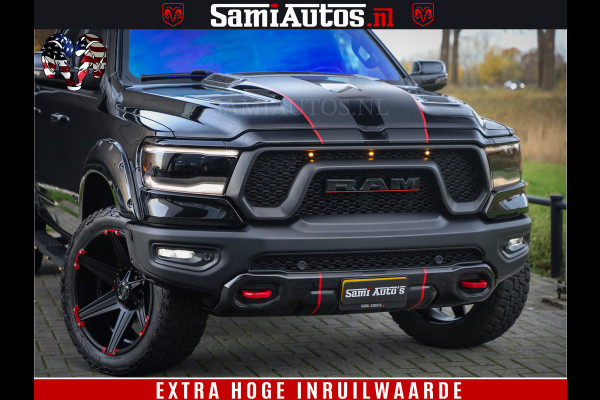 Dodge Ram 1500 HULK | 5.7 V8 | REBEL | WIDEBODY | LUCHTVERING | PANODAK | BREEDSET WIELEN | MEGA DIK | CREWCAB | DUBBELE CABINE | DC 5 PERSOONS | TOP CONDITIE | EERSTE EIGENAAR |