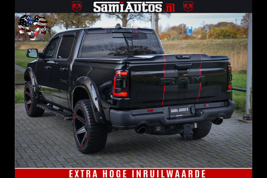 Dodge Ram 1500 HULK | 5.7 V8 | REBEL | WIDEBODY | LUCHTVERING | PANODAK | BREEDSET WIELEN | MEGA DIK | CREWCAB | DUBBELE CABINE | DC 5 PERSOONS | TOP CONDITIE | EERSTE EIGENAAR |