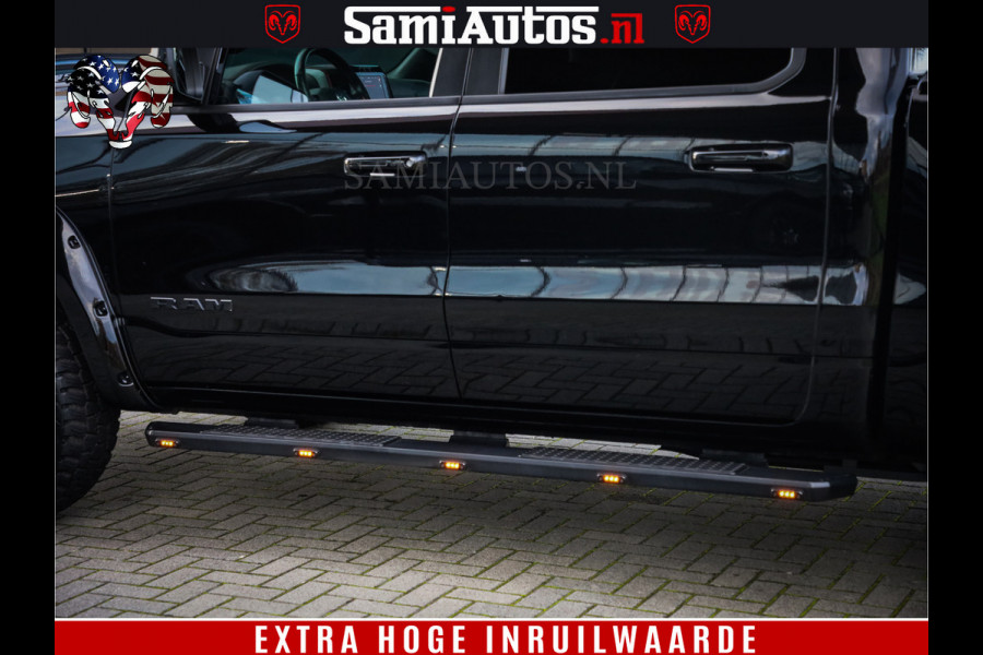 Dodge Ram 1500 HULK | 5.7 V8 | REBEL | WIDEBODY | LUCHTVERING | PANODAK | BREEDSET WIELEN | MEGA DIK | CREWCAB | DUBBELE CABINE | DC 5 PERSOONS | TOP CONDITIE | EERSTE EIGENAAR |