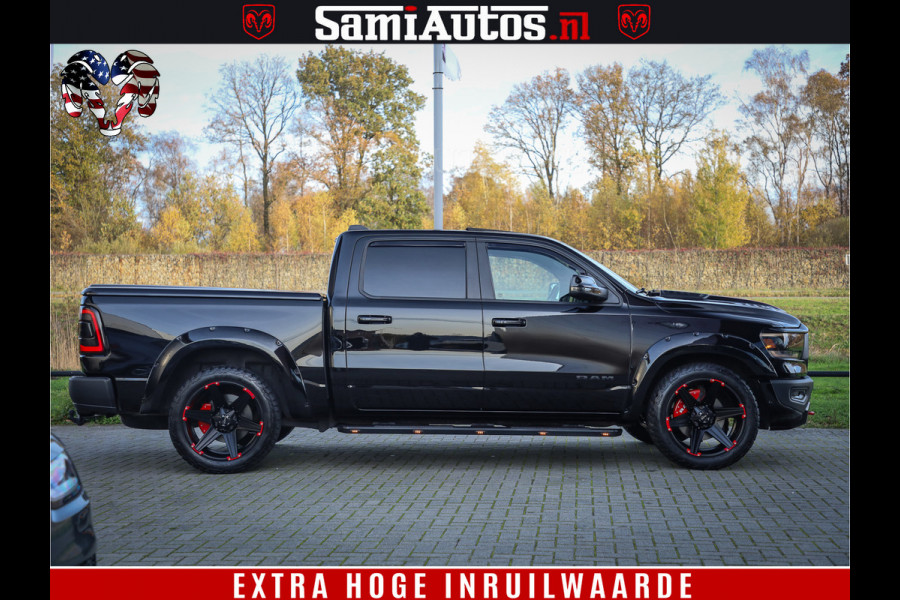 Dodge Ram 1500 HULK | 5.7 V8 | REBEL | WIDEBODY | LUCHTVERING | PANODAK | BREEDSET WIELEN | MEGA DIK | CREWCAB | DUBBELE CABINE | DC 5 PERSOONS | TOP CONDITIE | EERSTE EIGENAAR |