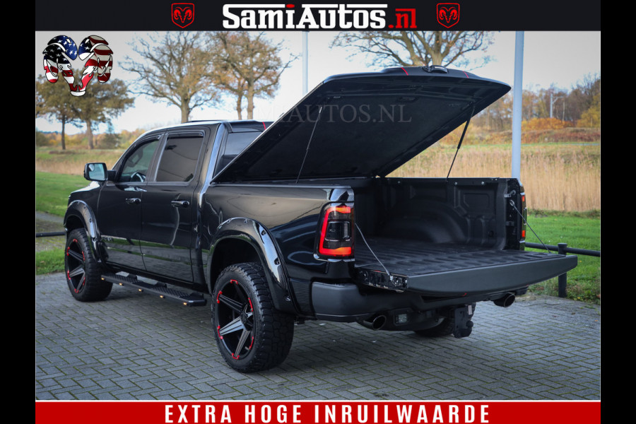 Dodge Ram 1500 HULK | 5.7 V8 | REBEL | WIDEBODY | LUCHTVERING | PANODAK | BREEDSET WIELEN | MEGA DIK | CREWCAB | DUBBELE CABINE | DC 5 PERSOONS | TOP CONDITIE | EERSTE EIGENAAR |
