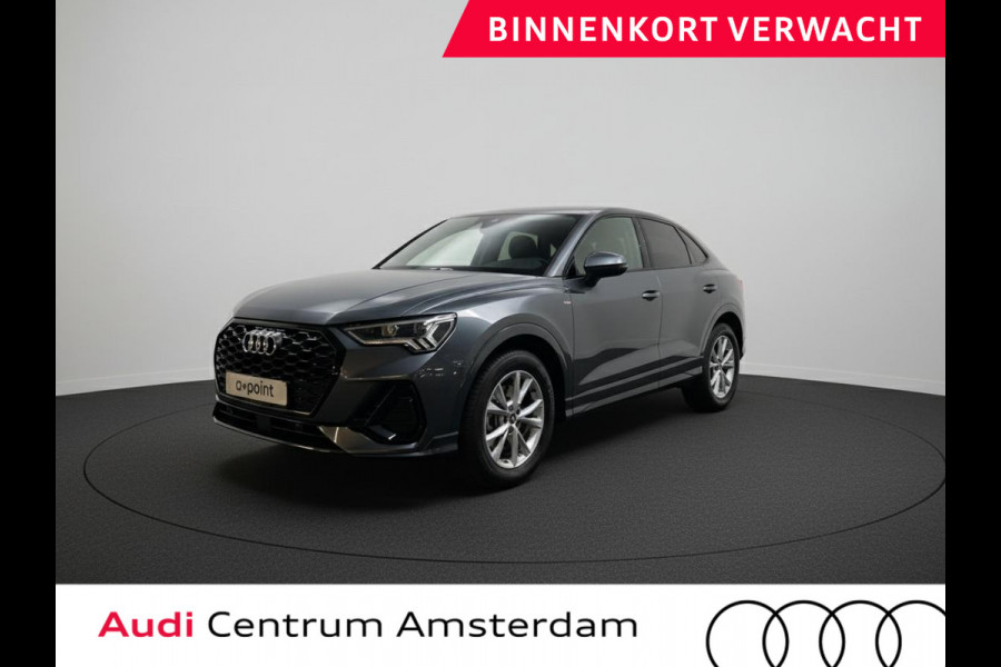 Audi Q3 Sportback 45 TFSI e S Edition 245 pk S-tronic | Navigatie | Panoramadak | Parkeersensoren | LED koplampen | Optiek pakket zwart |