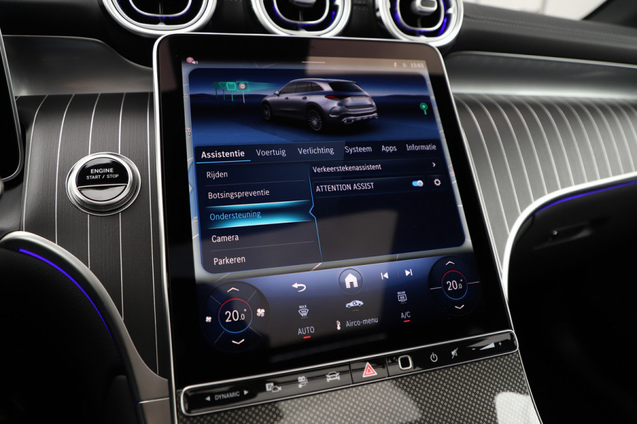 Mercedes-Benz GLC 300e AMG 4-Matic | 313PK | Pano | Sfeerverlichting | Distronic | Memory | Stuurwielverw. | Standkachel | Trekhaak | 2025.