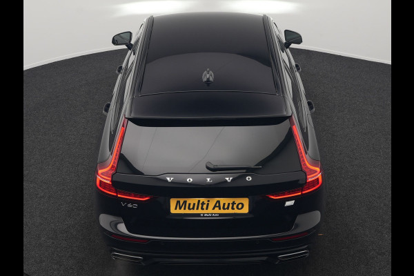 Volvo V60 T6 Recharge AWD R-Design Plug In Hybrid 340pk Dealer O.H. PHEV | Trekhaak Af Fabriek | Adaptive Cruise | Camera | Harman & Kardon | Lederen Sportstoelen Memory & Verwarmd | Apple Carplay | Navigatie | Stuur Verwarmd | Blis | Keyless | DAB |