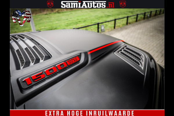 Dodge Ram 1500 Limited Night High Output 540HP 706Nm | Massage + Full Option | De Meest Luxe en Volle Pick-Up in zijn Klasse | Comfortabele Dubbele Cabine met Royale 5 Zitplaatsen | BPM vrij | Nu Leverbaar uit Voorraad | Voorraad Nr 2324 - 5142
