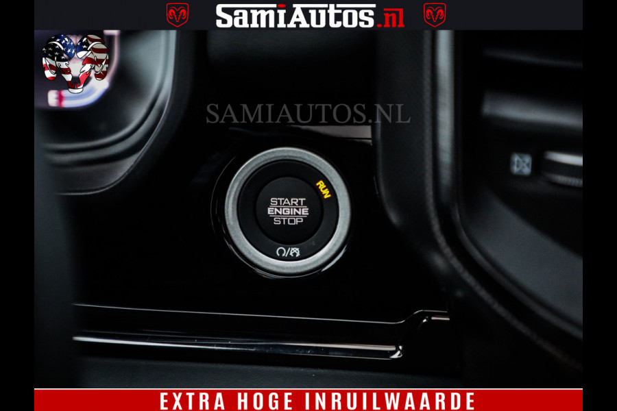 Dodge Ram 1500 Limited Night High Output 540HP 706Nm | Massage + Full Option | De Meest Luxe en Volle Pick-Up in zijn Klasse | Comfortabele Dubbele Cabine met Royale 5 Zitplaatsen | BPM vrij | Nu Leverbaar uit Voorraad | Voorraad Nr 2324 - 5142