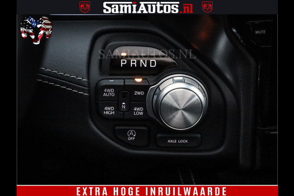 Dodge Ram 1500 Limited Night High Output 540HP 706Nm | Massage + Full Option | De Meest Luxe en Volle Pick-Up in zijn Klasse | Comfortabele Dubbele Cabine met Royale 5 Zitplaatsen | BPM vrij | Nu Leverbaar uit Voorraad | Voorraad Nr 2324 - 5142