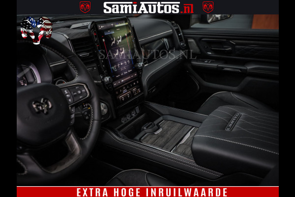 Dodge Ram 1500 Limited Night High Output 540HP 706Nm | Massage + Full Option | De Meest Luxe en Volle Pick-Up in zijn Klasse | Comfortabele Dubbele Cabine met Royale 5 Zitplaatsen | BPM vrij | Nu Leverbaar uit Voorraad | Voorraad Nr 2324 - 5142