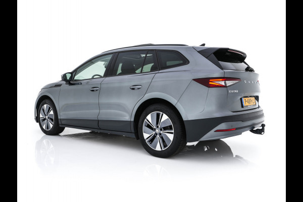 Škoda ENYAQ iV 60 [ 3-Fase ] {SOH-87%} (INCL.BTW) *PANO | FULL-LED | DIGI-COCKPIT | CAMERA | KEYLESS | NAVI-FULLMAP | PRIVACY-GLASS | AMBIENT-LIGHT | ECC | PDC | CRUISE | 19''ALU | TOWBAR*