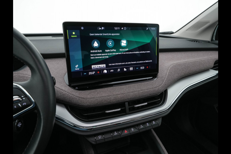 Škoda ENYAQ iV 60 [ 3-Fase ] {SOH-87%} (INCL.BTW) *PANO | FULL-LED | DIGI-COCKPIT | CAMERA | KEYLESS | NAVI-FULLMAP | PRIVACY-GLASS | AMBIENT-LIGHT | ECC | PDC | CRUISE | 19''ALU | TOWBAR*