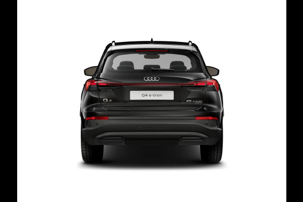 Audi Q4 e-tron 45 quattro Edition 82 kWh 286pk | Stoelverwarming| Dodehoek detectie | Function On Demand | Audi Sound | Elektrische achterklep |
