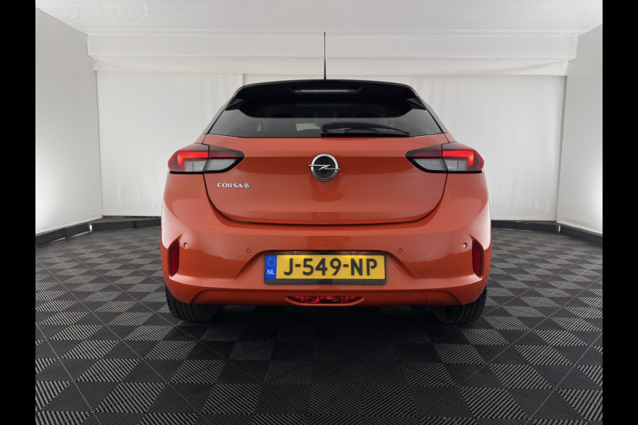 Opel CORSA-E Elegance 50 kWh [ 3-Fase ] {SOH-94%} (INCL-BTW) Aut. *FULL-LED | DIGI-COCKPIT | LEATHER-MICROFIBRE | NAVI-FULLMAP |  CAMERA | CARPLAY | ECC | KEYLESS | CRUISE | DAB | LANE-ASSIST | PDC | SPORT-SEATS | PRIVACY-GLASS | 16"ALU*