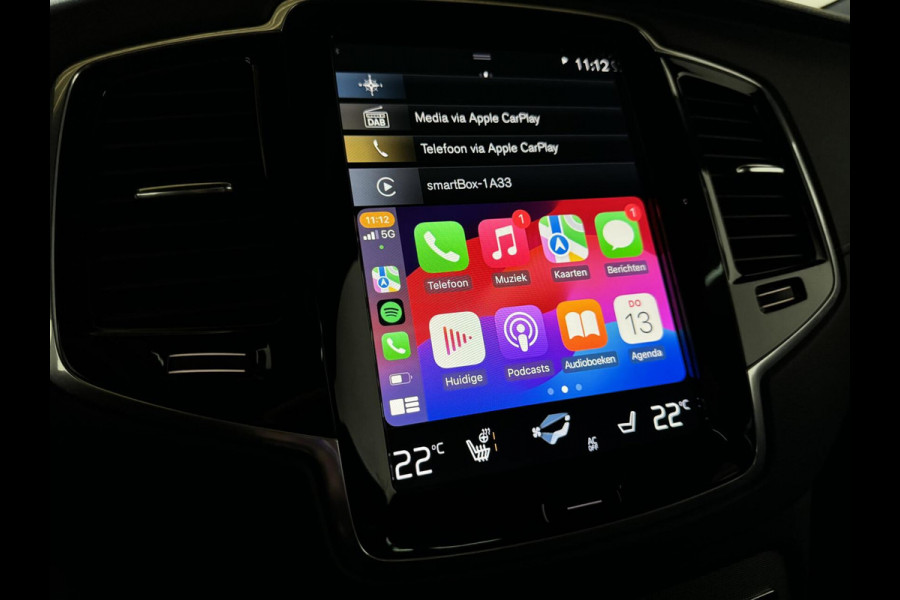 Volvo XC90 2.0 T8 Recharge AWD R-Design Pano B&W Luchtvering Trekh. Massage