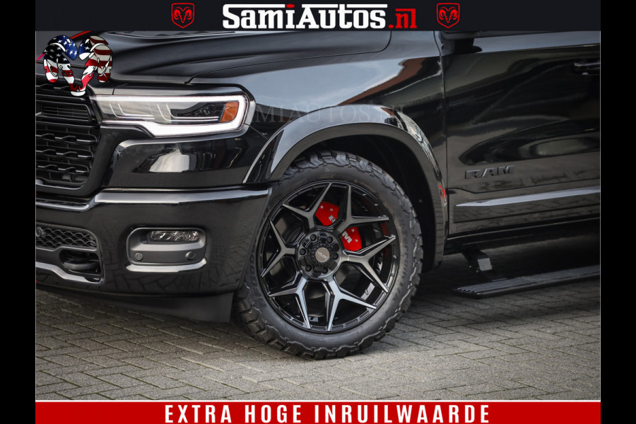 Dodge Ram 1500 Limited High Output 540HP 706Nm | Massage + Full Option | De Meest Luxe en Volle Pick-Up in zijn Klasse | Comfortabele Dubbele Cabine met Royale 5 Zitplaatsen | HULK PACK MEERPRIJS |  Voorraad Nr 2318 - 5415